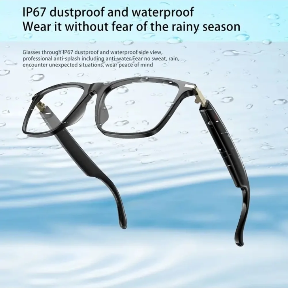 AI Translation Smart Glasses - Black